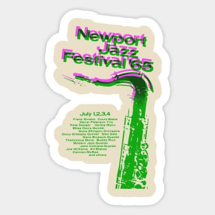 Newport Jazz Sticker